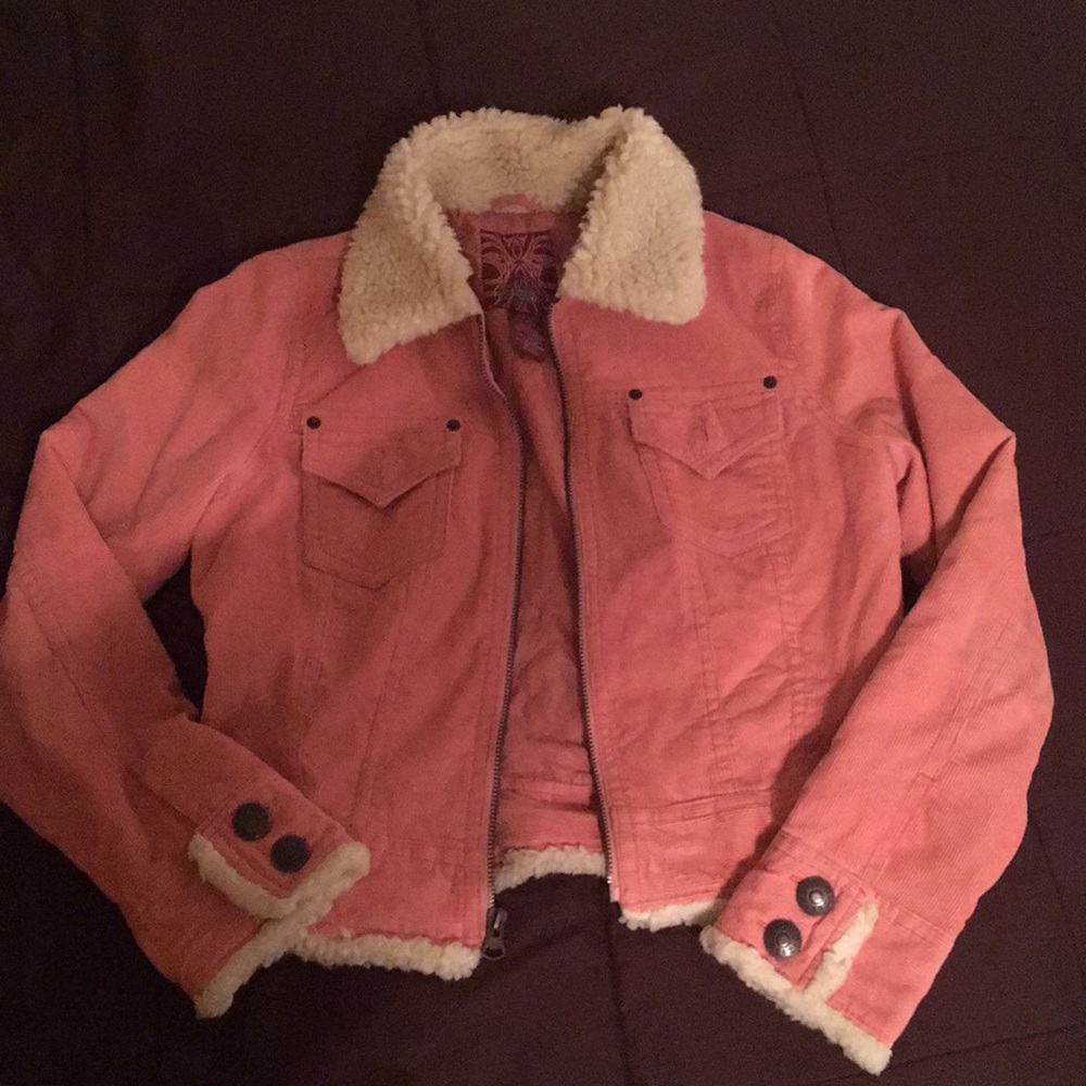 Juniors Pink BB Dakota Jacket $10